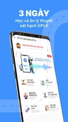 Ôn thi GPLX (600 câu hỏi) android App screenshot 5